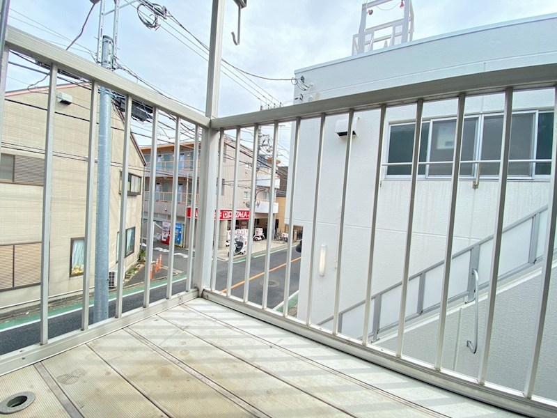 ホワイトヴィラ三鷹台 ベランダ