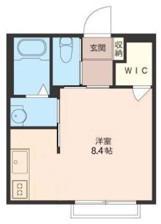 ベレオ武蔵野 201号室 間取り