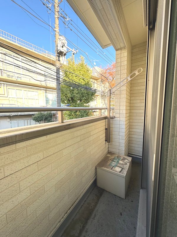 コーポラス上中里 ベランダ