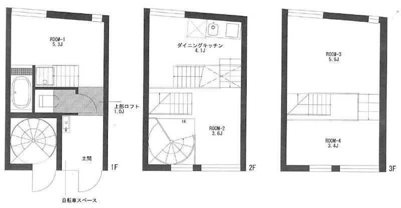 CASA　COMPLESSO　（カーサコンプレッソ） 005・006号室 間取り