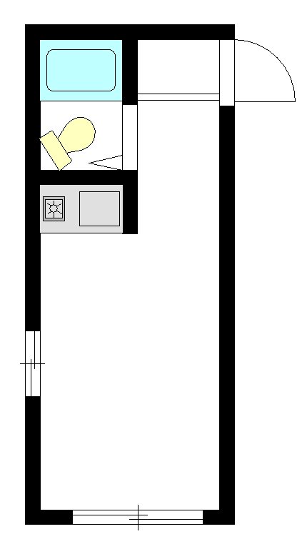 マスターズ北沢 205号室 間取り