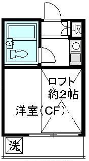 ライフピアサンセット 204号室 間取り