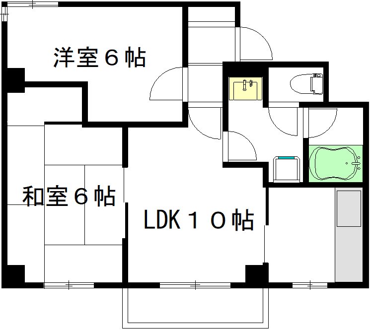 グランドメゾン新高円寺 301号室 間取り