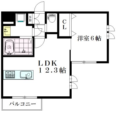 Felice南荻窪 205号室 間取り