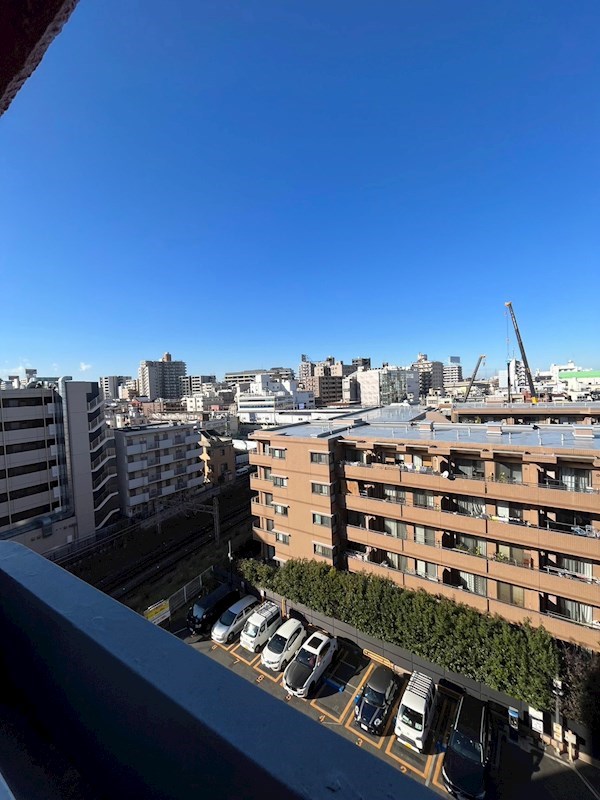 トーア明大前マンション ベランダ