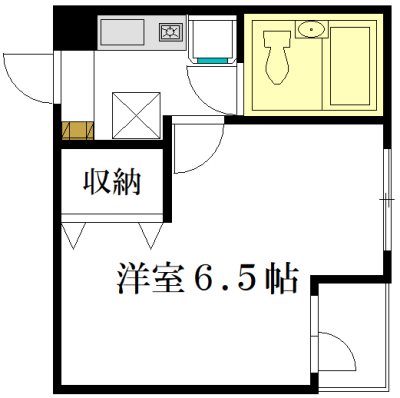 パークサイド 302号室 間取り