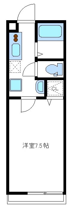 セレッソ千歳船橋 102号室 間取り