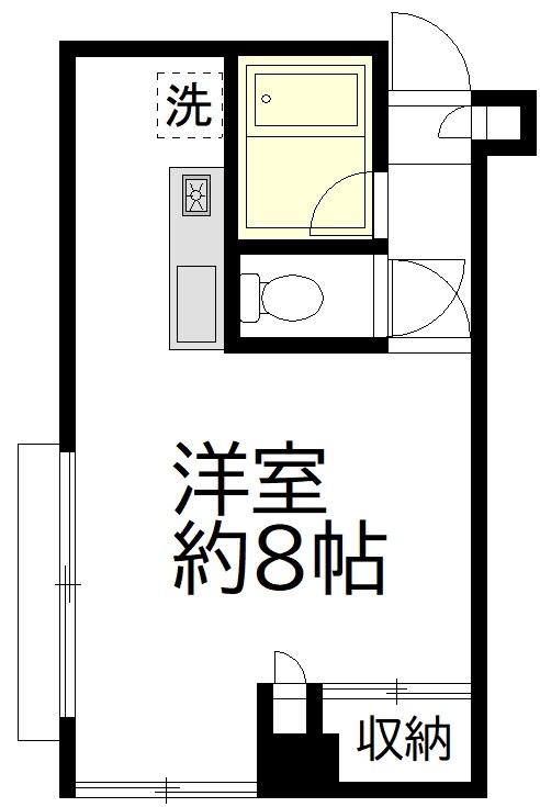 トーア明大前マンション 201号室 間取り