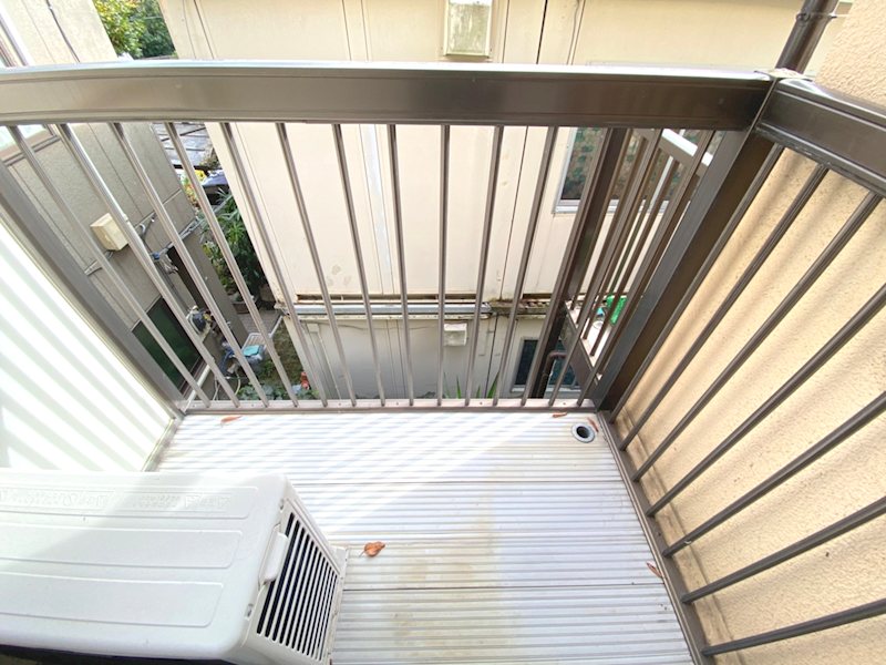 ヒルマハウス ベランダ