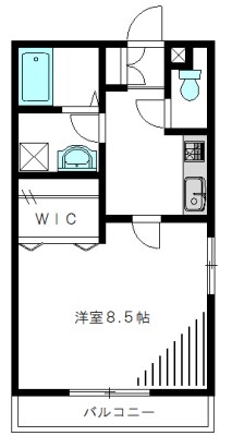 exito西糀谷（エクシトー） 201号室 間取り