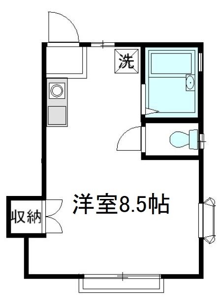 ルシェール浜田山 101号室 間取り
