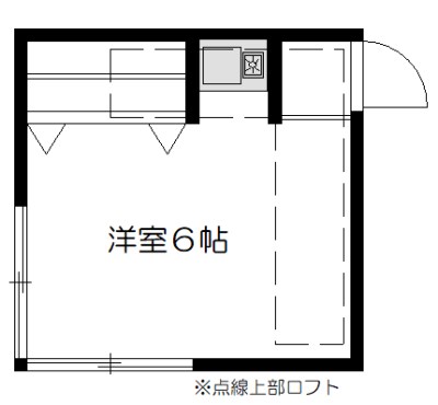 光和荘 203号室 間取り
