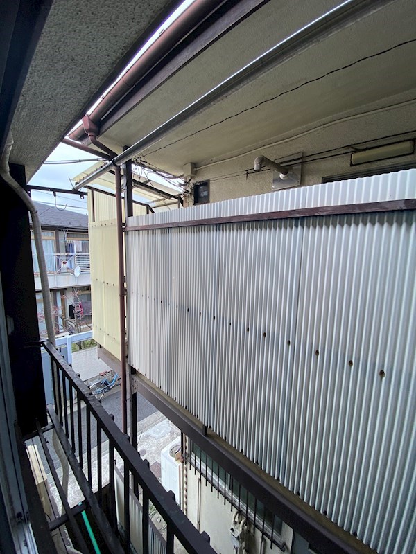 松林コーポ ベランダ