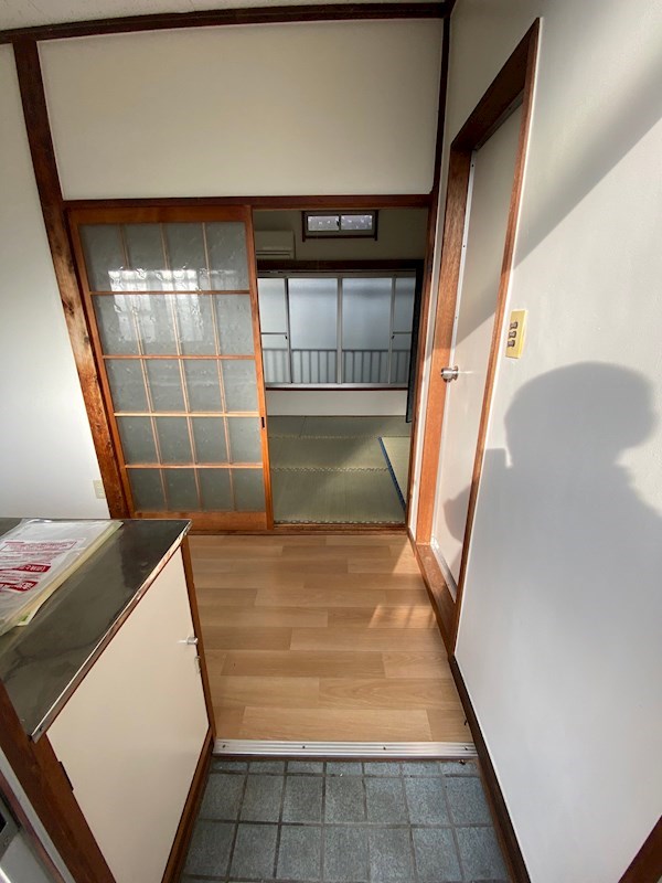 松林コーポ 玄関