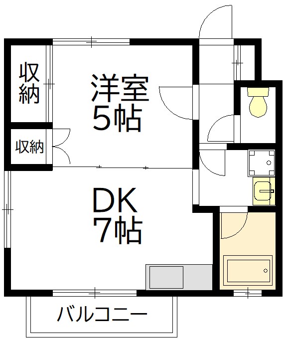 セイレジデンス 101号室 間取り