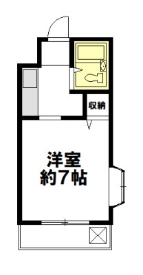 レジデンス吉岡 102号室 間取り