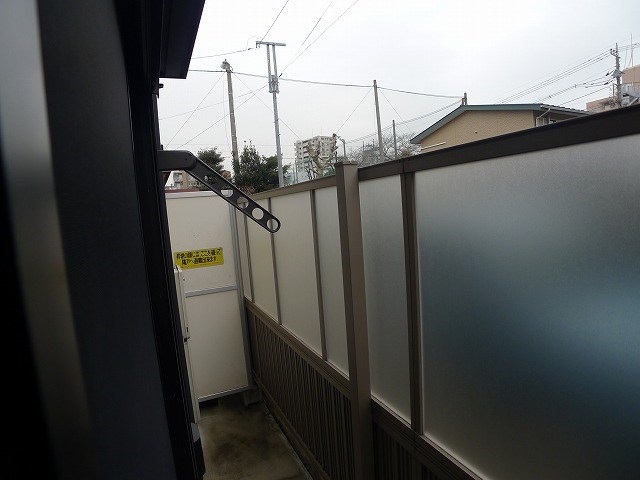 カタム白眞 ベランダ