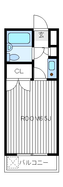アルカディア下北沢 305号室 間取り