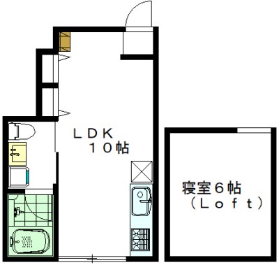 プルミエール高井戸 103号室 間取り