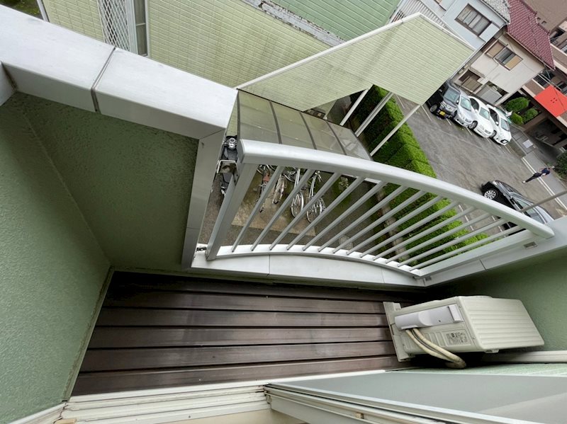 トムハイツ　Ｂ ベランダ