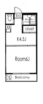光生ハイツ 304号室 間取り