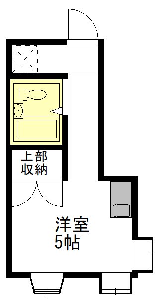 ラピュタ萩原 101号室 間取り