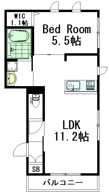 グリシーナ荻窪 301号室 間取り