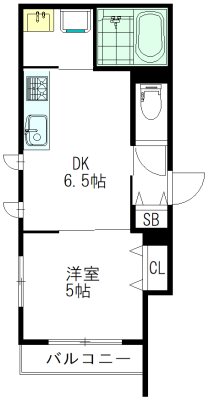 Ｂｅｌ　Ａｒｂｒｅ 101号室 間取り