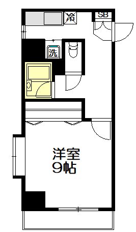 サンライズコスモスⅢ  107号室 間取り