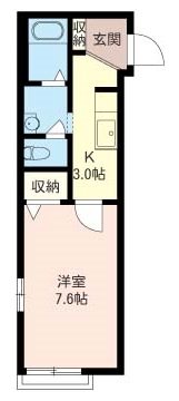 シャーメゾン　ハタ 105号室 間取り