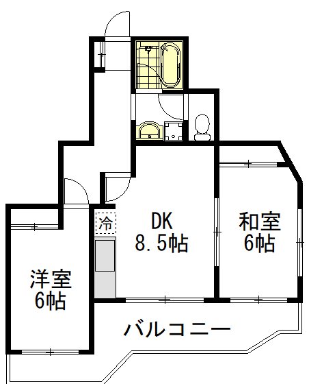 Ｌａ・吉祥寺 202号室 間取り
