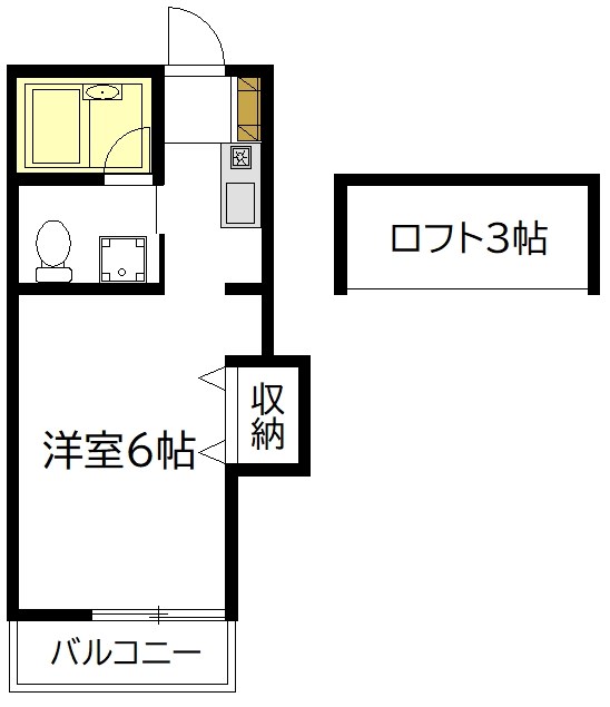 コーポヤマトグランデ 間取り
