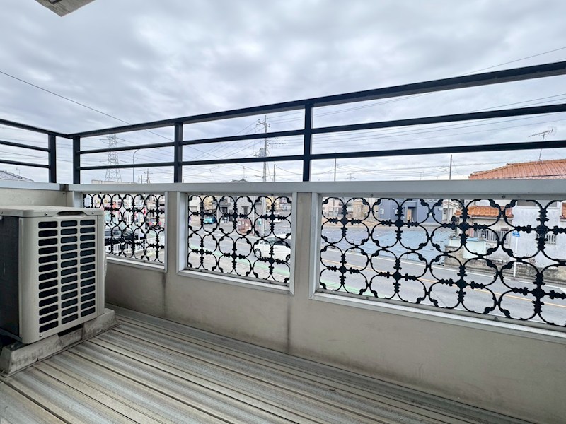 エトワールカヤマＢ  ベランダ