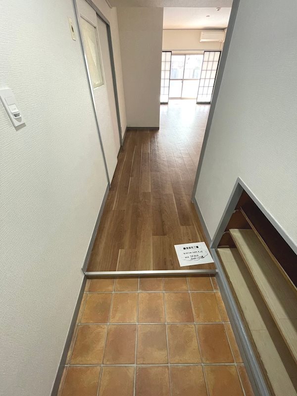 江原町住宅 玄関