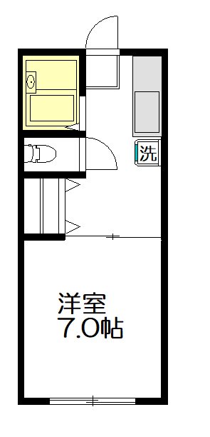 南阿佐谷レジデンス 104号室 間取り