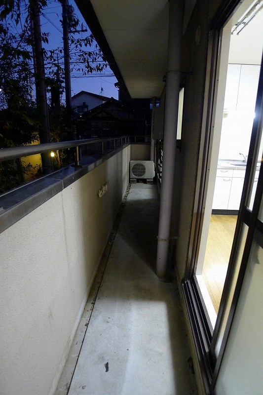 シェ・モーリー ベランダ