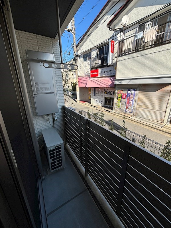 ラディアント桜上水 ベランダ