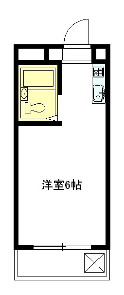 ヴィラサンミゲル 203号室 間取り