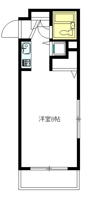 エスタ梅ヶ丘 312号室 間取り