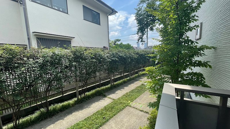 カーサフェリーチェ田園調布 ベランダ