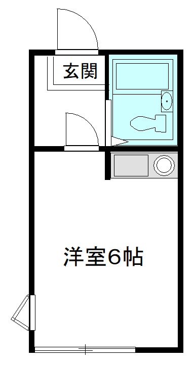プラザドゥボーグ 間取り図