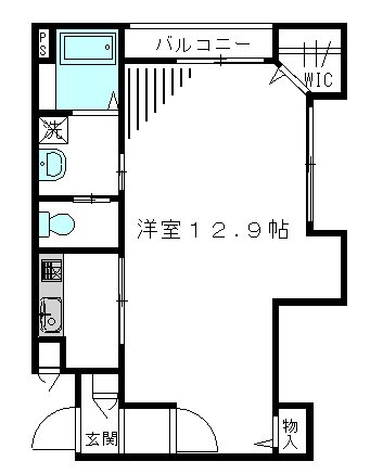 Ｊｕｐｉｔｅｒ高円寺(ジュピターコウエンジ) 201号室 間取り