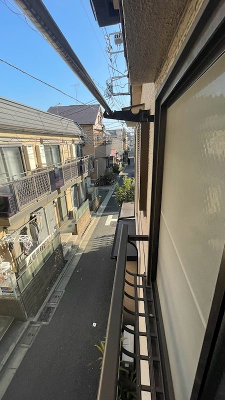 豊嶋コーポ ベランダ