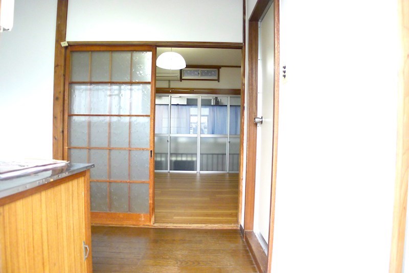 松林コーポ 玄関
