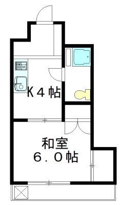 メゾン月村 303号室 間取り