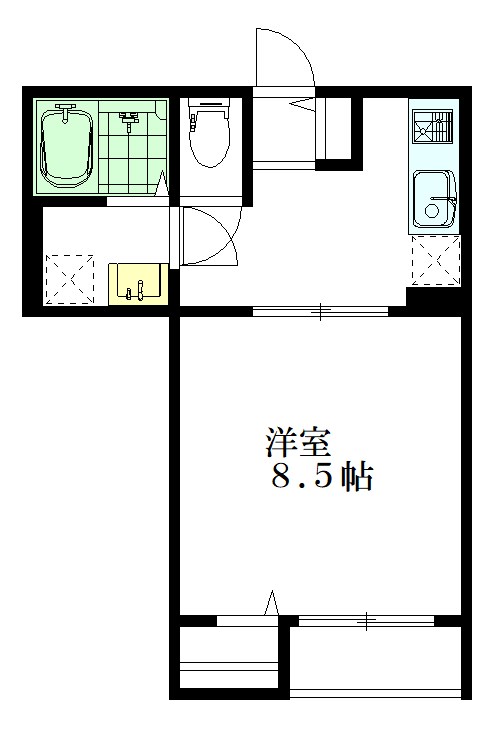 【MS】ミオン 202号室 間取り