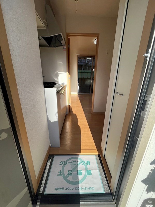 クレアシオン永福 玄関