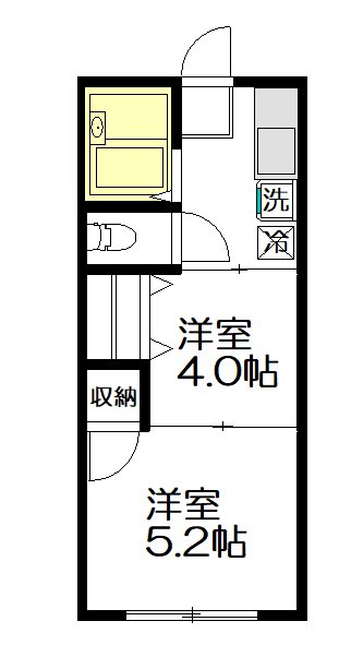 南阿佐ヶ谷レジデンス 204号室 間取り