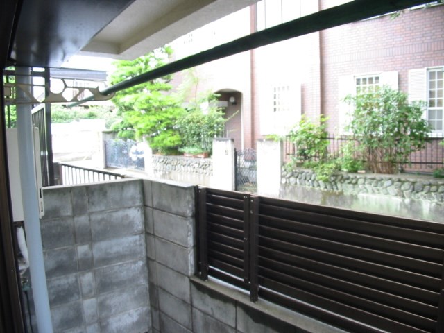 西山荘 ベランダ
