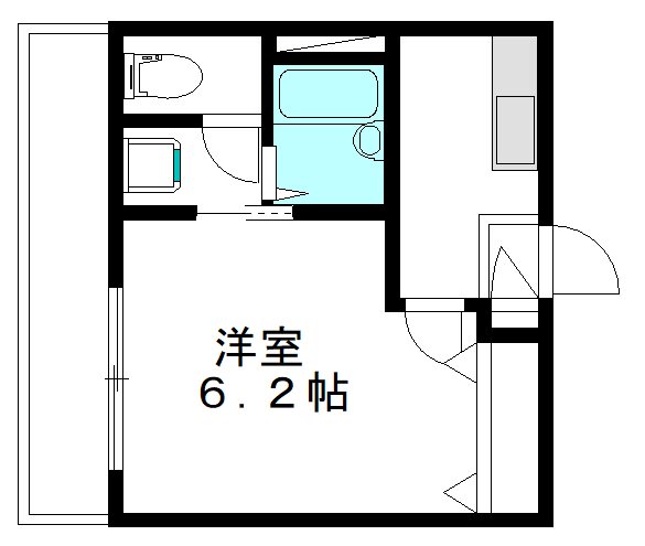 イーリス新中野 302号室 間取り